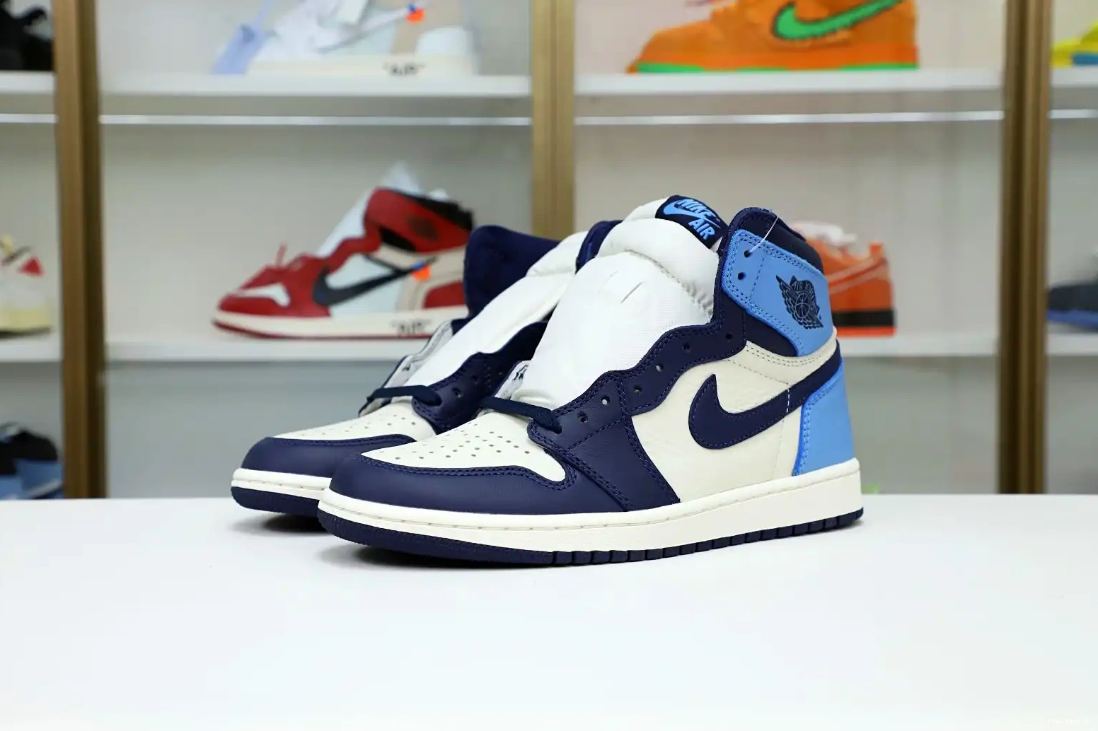 RETRO 'OBSIDIAN' OG JORDAN Kimikick AIR HIGH 1 0522